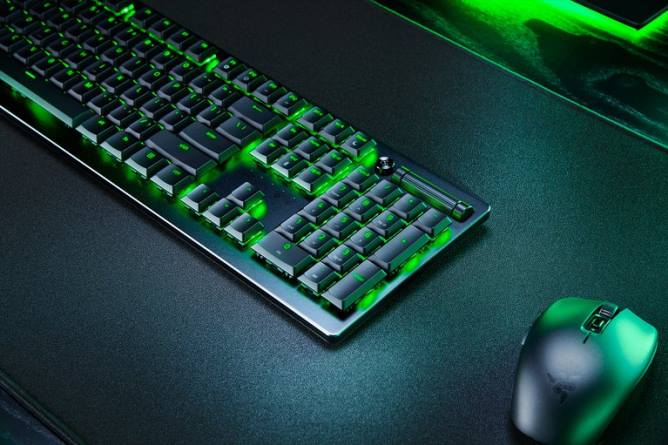 jp Razer Deathstalker v2 pro - リニア光スイッチ - 米国 黒 PN8265 キーボード