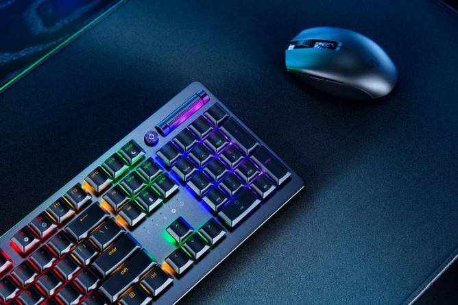 jp Razer Deathstalker v2 pro - リニア光スイッチ - 米国 黒 PN8265 キーボード