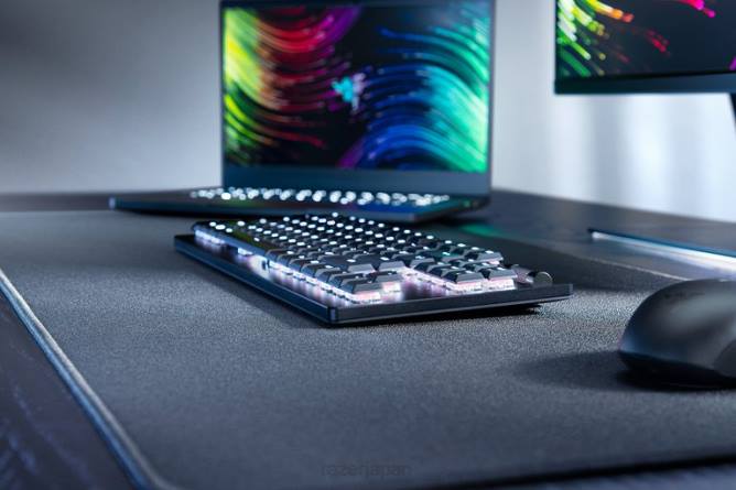 jp Razer Deathstalker v2 pro tenkeyless - クリック感のある光学式スイッチ - 米国 黒 PN8266 キーボード