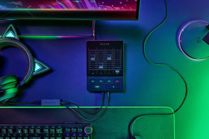 jp Razer オーディオミキサー 一色 PN82117 コンテンツ制作