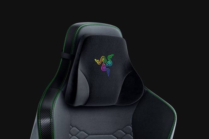 jp Razer ヘッドクッション クロマ 一色 PN82144 ゲーミングチェア