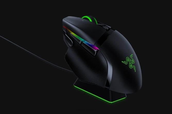 jp Razer バジリスク アルティメット 充電ドック付き 一色 PN8235 ネズミ
