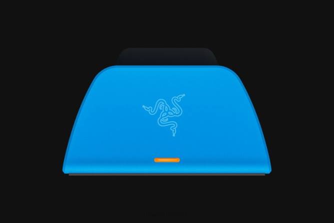 jp Razer PS5用急速充電スタンド 青 PN82171 コンソール