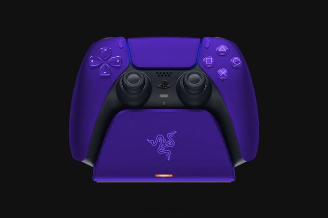 jp Razer PS5用急速充電スタンド 紫 PN82172 コンソール