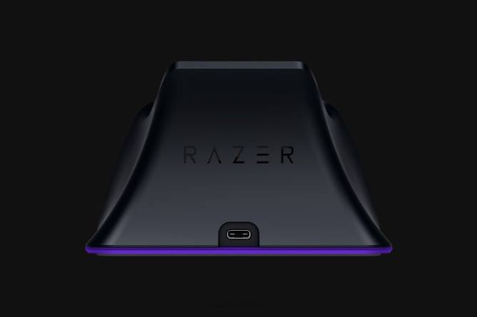 jp Razer PS5用急速充電スタンド 紫 PN82172 コンソール