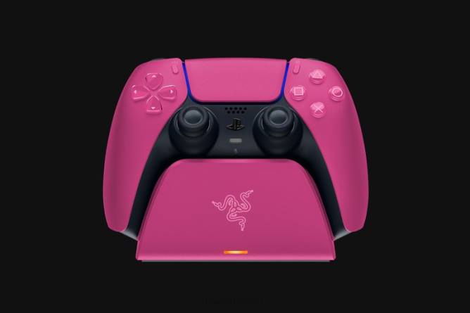 jp Razer PS5用急速充電スタンド ピンク PN82173 コンソール