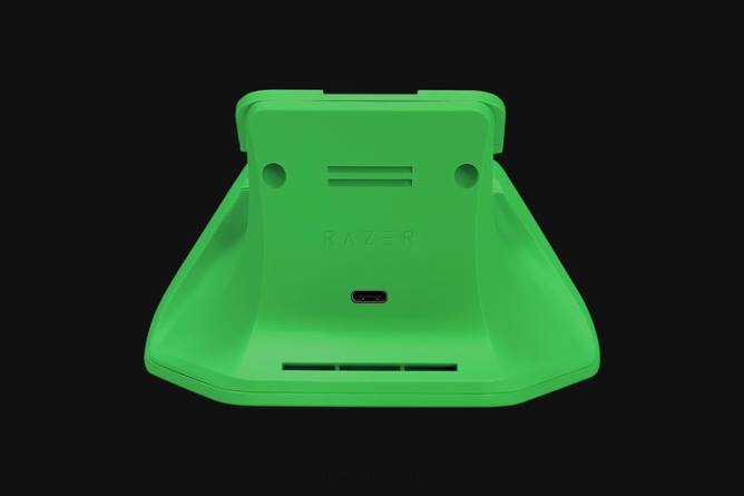 jp Razer Xbox 用ユニバーサル急速充電スタンド - ベロシティ グリーン 一色 PN82168 コンソール