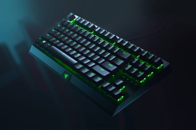 jp Razer blackwidow v3 テンキーレス - 黄色のスイッチ - 米国 黒 PN8262 キーボード