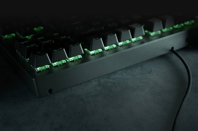 jp Razer blackwidow v3 テンキーレス - 黄色のスイッチ - 米国 黒 PN8262 キーボード