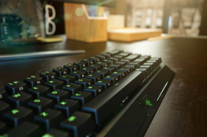 jp Razer blackwidow v3 ミニ ハイパースピード - 黄色のスイッチ - 米国 黒 PN8263 キーボード
