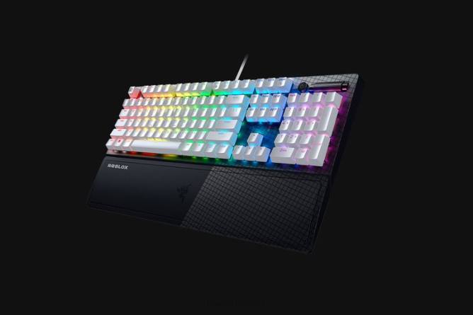 jp Razer blackwidow v3 - グリーン スイッチ - 米国 - roblox エディション 白 PN8259 キーボード
