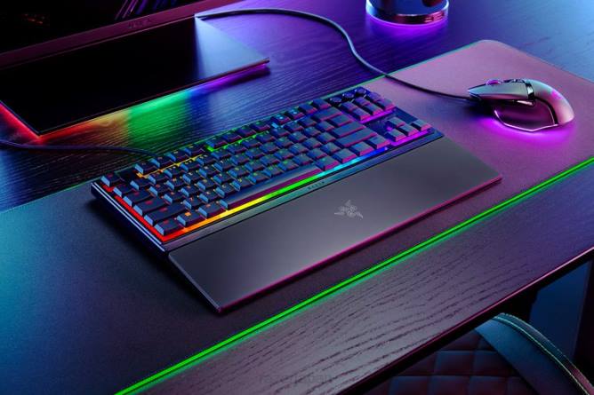 jp Razer ornata v3 テンキーレス - 米国 一色 PN8276 キーボード