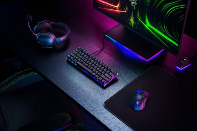 jp Razer ハンツマン ミニ アナログ - us 一色 PN8273 キーボード