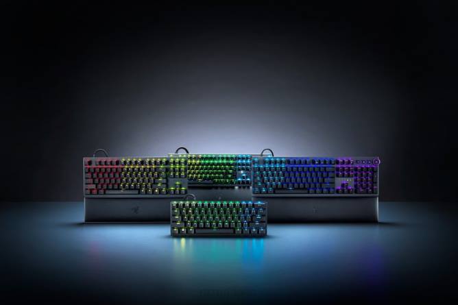 jp Razer ハンツマン ミニ アナログ - us 一色 PN8273 キーボード