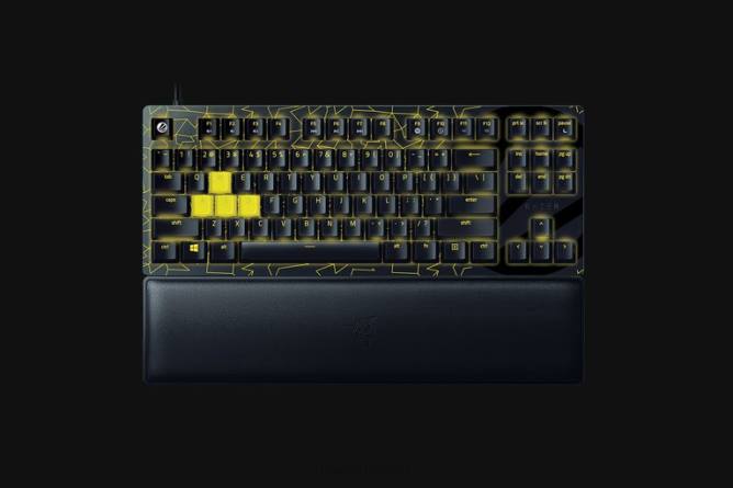 jp Razer ハンツマン v2 テンキーレス - リニア光スイッチ - 米国 - ESL 版 一色 PN8272 キーボード