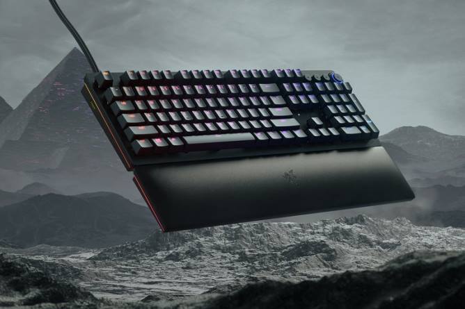 jp Razer ハンツマン v2 アナログ - 米国 一色 PN8268 キーボード