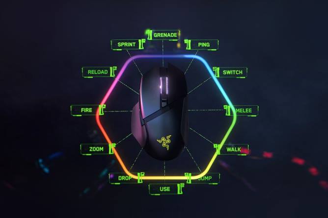 jp Razer バジリスクv3プロ 黒 PN8231 ネズミ