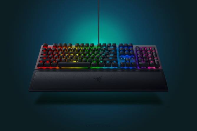 jp Razer ブラックウィドウ v3 - イエロー スイッチ - 米国 黒 PN8261 キーボード