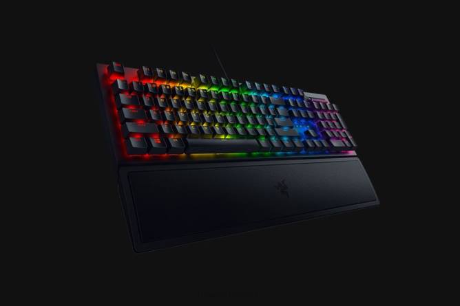 jp Razer ブラックウィドウ v3 - イエロー スイッチ - 米国 黒 PN8261 キーボード