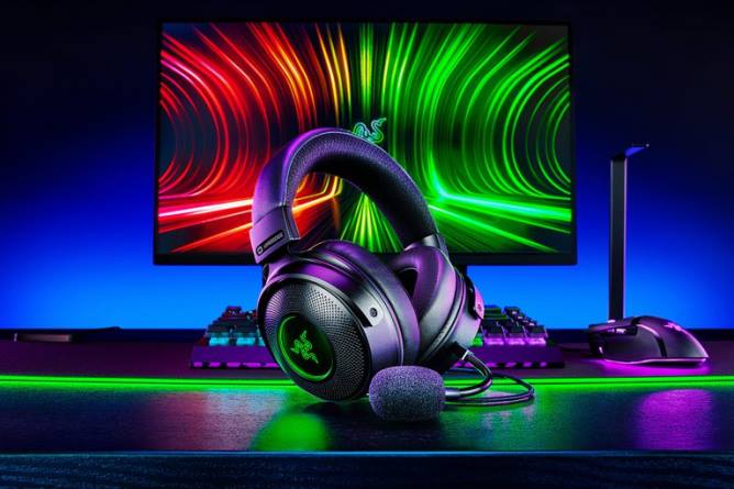 jp Razer クラーケン v3 ハイパーセンス 一色 PN8295 ゲームオーディオ