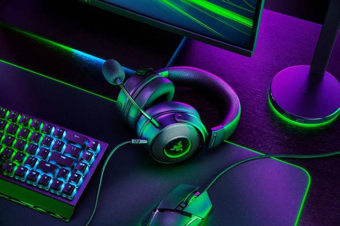 jp Razer クラーケン v3 ハイパーセンス 一色 PN8295 ゲームオーディオ